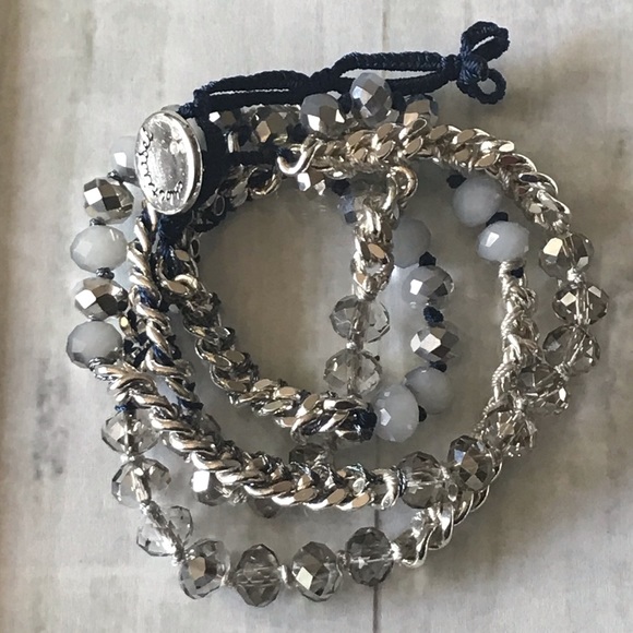 Chloe + Isabel Jewelry - Bead + Ribbon Multi-Wrap Bracelet Chloe + Isabel Jewelry - Bead + Ribbon Multi-Wrap Bracelet